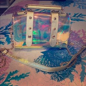 Hologram CrossBody Chain Purse